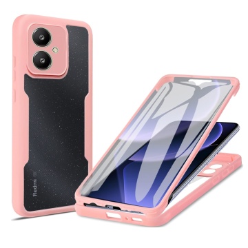 Husa 360° Xiaomi Redmi 13C 5G Techsuit ColorVerse - Roz - Img 1