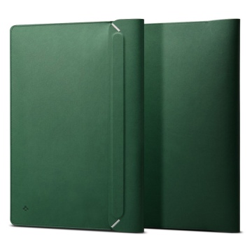 Husa 360 pentru laptop 15-16" Spigen Valentinus Sleeve -Verde - Img 1