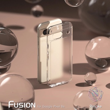 Husa Google Pixel 8A Ringke Fusion - Transparent Mat - Img 5