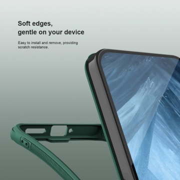 Husa Google Pixel 9 Nillkin Super Frosted Shield Pro Magnetic - Verde - Img 6