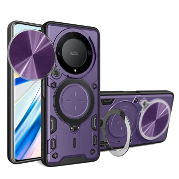 Husa Honor Magic5 Lite Techsuit CamGuard Pro - Mov - Img 1