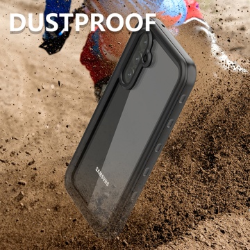 Husa impermeabila Samsung Galaxy A54 ShellBox Waterproof IP68 - Negru - Img 7