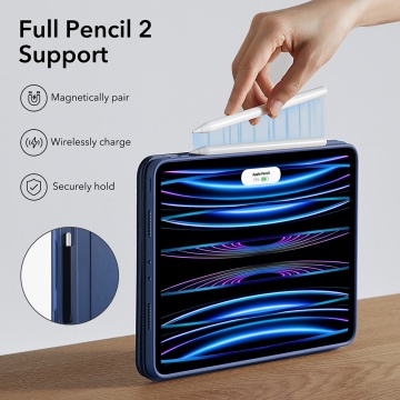 Husa iPad Pro 11" 2021 ESR Sentry Stand - Albastru - Img 7