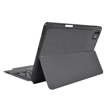 Husa iPad Pro 11 (2024) -Techsuit - KeyTab Pro (cu tastatură fără fir RGB/suport stilou) - Negru (Copy 5) - Img 6