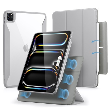 Husa iPad Pro 13 (2024) ESR Rebound Hybrid - Gri - Img 1