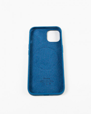 Husa Iphone 13 din silicon Albastru 2 MagSafe - Img 5