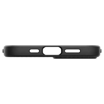 Husa iPhone 13 Spigen Liquid Air - Negru Mat - Img 5