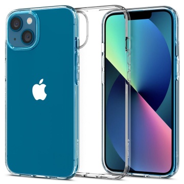 Husa iPhone 13 Spigen Liquid Crystal - Transparenta - Img 1