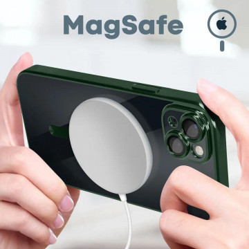 Husa Iphone 14 MagSafe Verde - Img 3
