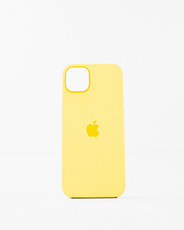 Husa Iphone 14 Plus din silicon Galbena MagSafe - Img 1