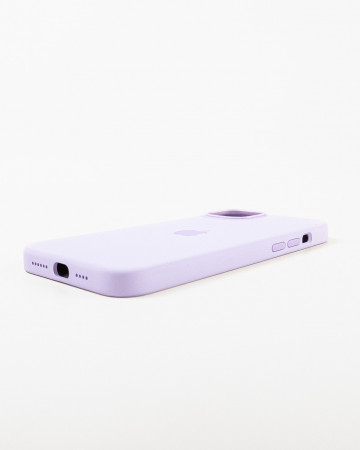 Husa Iphone 14 Plus din silicon Lilac MagSafe - Img 2