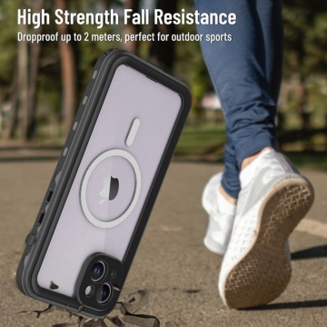 Husa Iphone 14 Plus ShellBox - Waterproof IP68 Case, Negru - Img 3