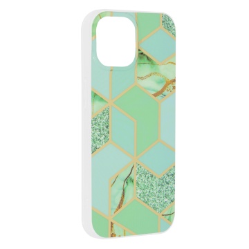 Husa Iphone 15, Green Hex - Img 2