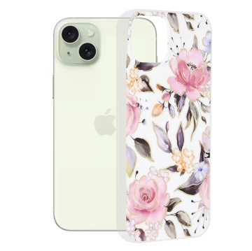 Husa Iphone 15 Plus, Chloe White - Img 1
