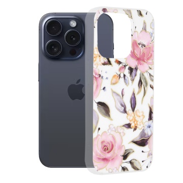 Husa Iphone 15 Pro, Chloe White - Img 1
