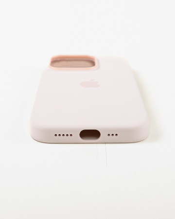 Husa Iphone 15 Pro din silicon Roz MagSafe - Img 2