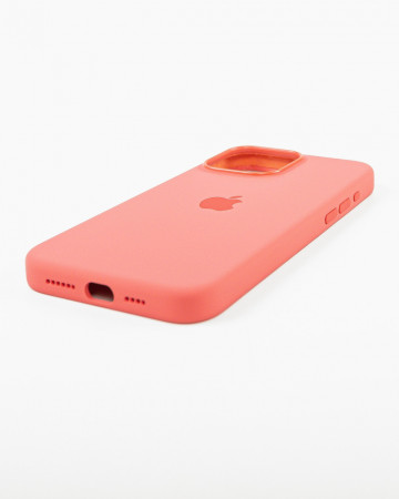 Husa Iphone 15 Pro Max din silicon Rosie MagSafe - Img 2