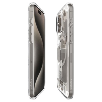 Husa iPhone 15 Pro Max - Natural Titanium, Magsafe - Img 2