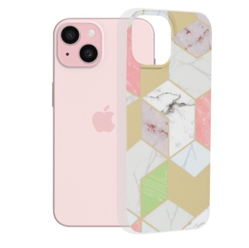 Husa Iphone 15, Purple Hex - Img 1