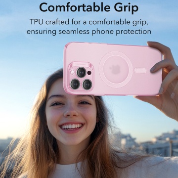 Husa iPhone 16 Pro Max ESR Zero HaloLock - Roz - Img 4