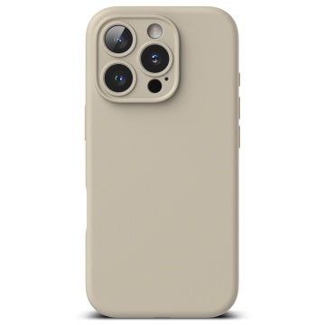 Husa iPhone 16 Pro Ringke Silicone Magnetic MagSafe - Crem - Img 4
