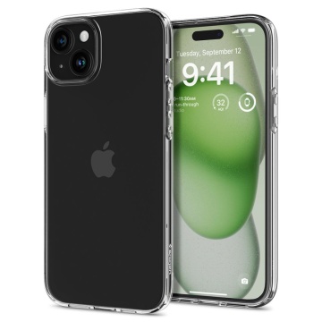 Husa Liquid Crystal - iPhone 15 Plus - Clear - Img 1