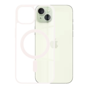 Husa MagSafe iPhone 15 Plus - Roz - Img 1