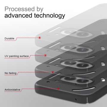 Husa Nothing Phone (2a) Nillkin Super Frosted Shield Pro - Negru - Img 6