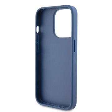 Husa originala Guess iPhone 15 Pro Hardcase 4G Stripe Collection GUHCP15LG4GLBL- Albastru - Img 2