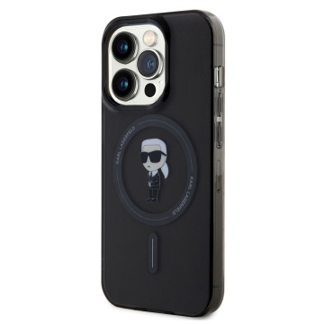 Husa pentru iPhone 14 Pro Max - Karl Lagerfeld IML MagSafe (KLHMP14XHFCKNOK) - Ikonik - Img 5