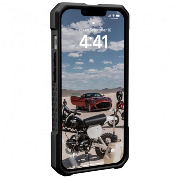 Husa pentru iPhone 14 - UAG Monarch Pro MagSafe - Kevlar Black - Img 3