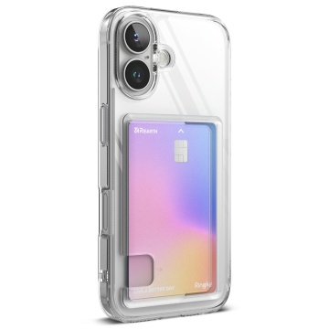 Husa pentru iPhone 16 Plus - Ringke Fusion Card - Clear - Img 4