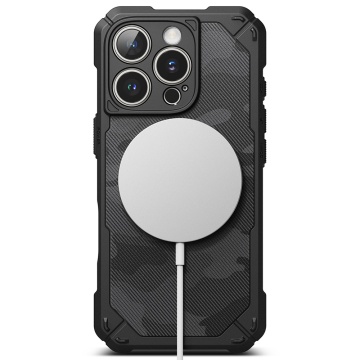 Husa pentru iPhone 16 Pro Max - Ringke Rugged Gear MagSafe - Camo Black - Img 2