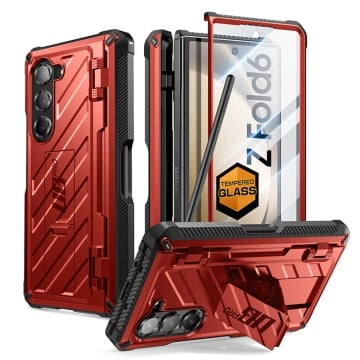 Husa pentru Samsung Galaxy Z Fold6 - Supcase Unicorn Beetle Pro - Ruddy - Img 1