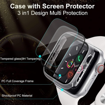 Husa pentru Xiaomi Mi Band 4 / 5 / 5 NFC / 6 / 6 NFC + Folie - Techsuit Defense360 Pro - Black - Img 2