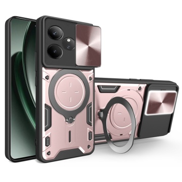 Husa Realme GT 6T Techsuit CamGuard Pro - Roz - Img 1