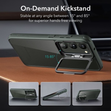 Husa Samsung Galaxy S23 Plus ESR Classic Kickstand, Clear Green - Img 5