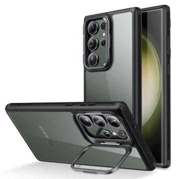 Husa Samsung Galaxy S23 Ultra ESR Classic Kickstand, Clear Black - Img 1