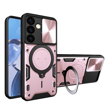 Husa Samsung Galaxy S24 Plus Techsuit CamGuard Pro - Roz Gold - Img 1