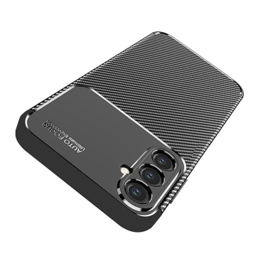 Husa Samsung Galaxy S24 Plus Techsuit Fibra Carbon, Black - Img 3