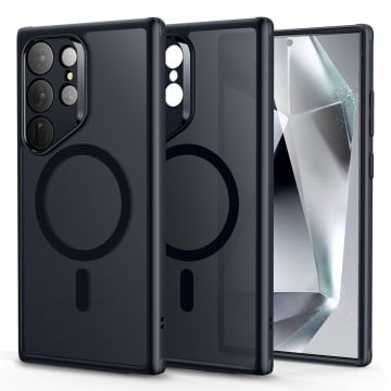 Husa Samsung Galaxy S24 Ultra ESR - Classic Hybrid HaloLock, Frosted Black - Img 1