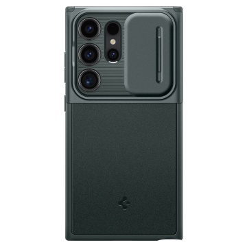 Husa Samsung Galaxy S24 Ultra Spigen Optik Armor - Verde - Img 2