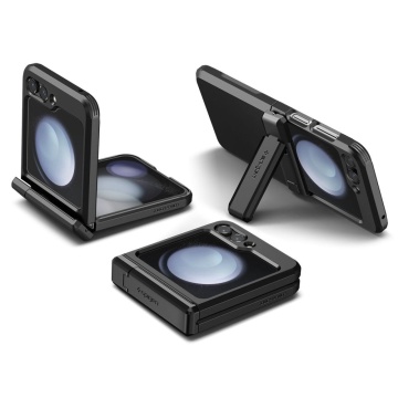Husa Samsung Galaxy Z Flip 5 Spigen Tough Armor - Negru - Img 5