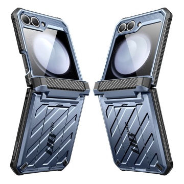 Husa Samsung Galaxy Z Flip6 Supcase Unicorn Beetle Pro - Albastru - Img 5