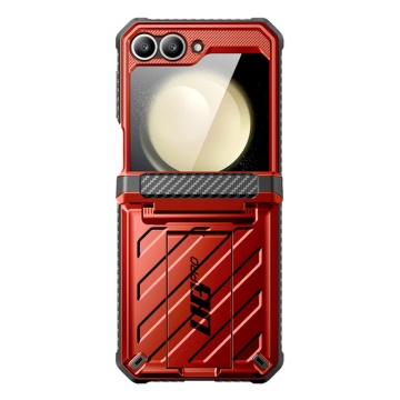 Husa Samsung Galaxy Z Flip6 Supcase Unicorn Beetle Pro - Rosu - Img 2