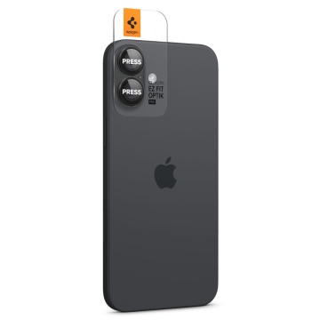 [Pachet 2x] Folie sticla camera iPhone 16 Spigen Glas.tR Optik EZ Fit Pro - Clear - Img 6