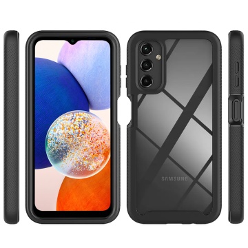 Pachet 360° Husa + folie Samsung Galaxy A14 5G Techsuit Defense - Negru - Img 4