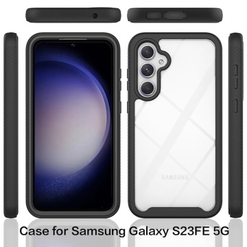 Pachet 360°] Husa + folie Samsung Galaxy S23 FE Techsuit Defense, Black - Img 2