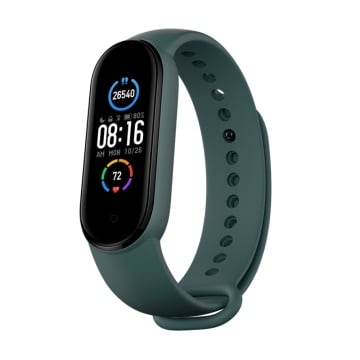 [Pachet husa + curea] Xiaomi Mi Band 5 Techsuit, W017, Verde - Img 1