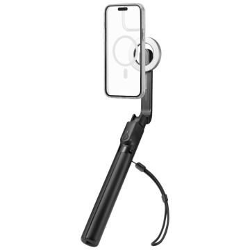 Selfie stick MagSafe Bluetooth cu trepied Spigen S580W - Negru - Img 4